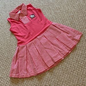 Pink “Hello Kitty” Polo dress Sz 3-4